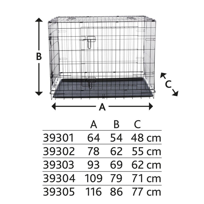 Hundebox Home, schwarz