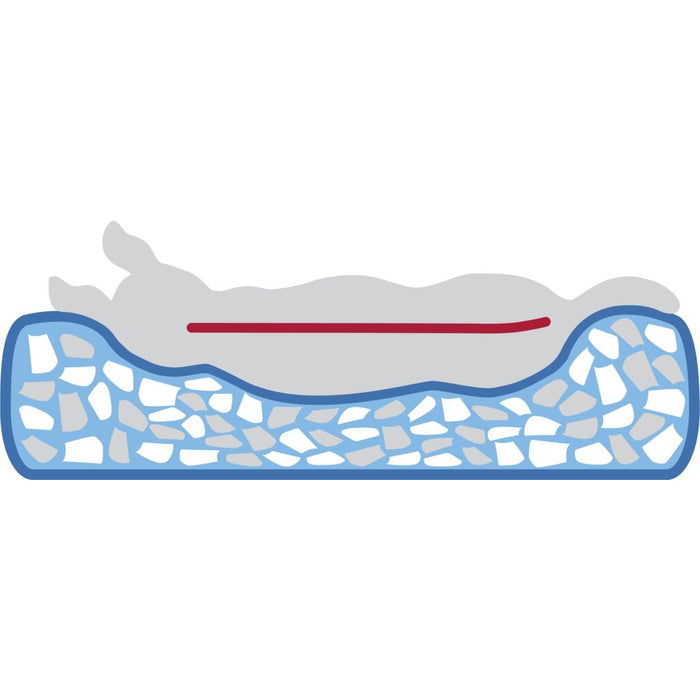 Vital Bett CityStyle, oval, creme