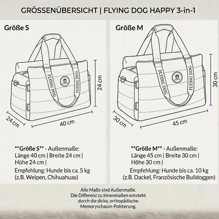 Hundetragetasche Happy