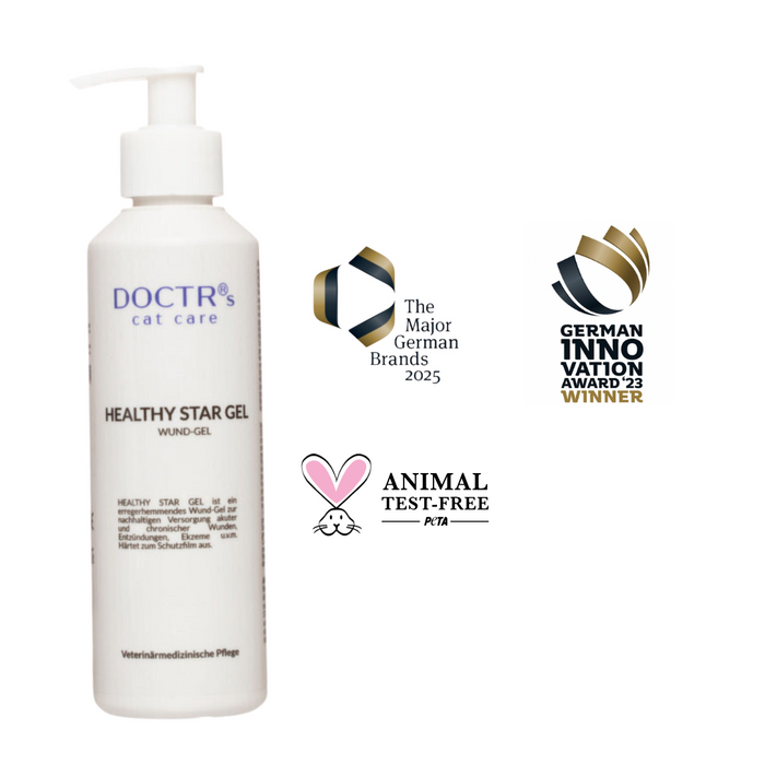 HEALTHY STAR GEL - Wund-Gel für Katzen