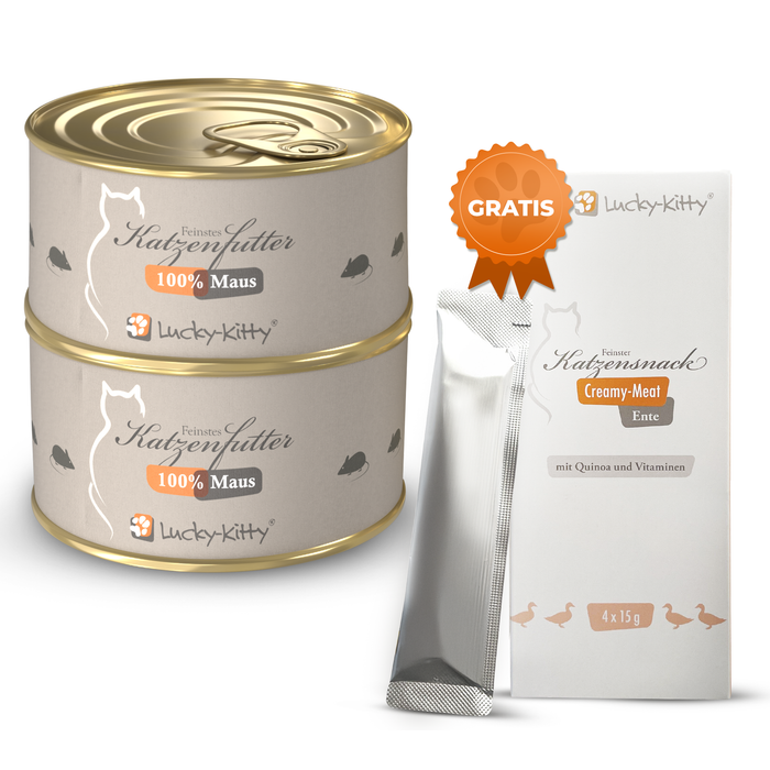 Maus Pur Probierset (2x100g) + Filet-Creme