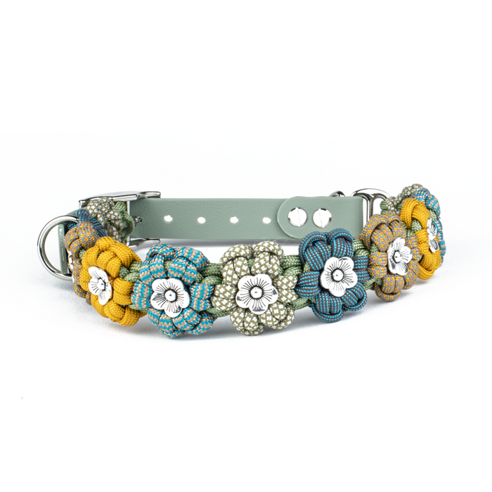 Hundehalsband Tierluxe Blumen Paracord