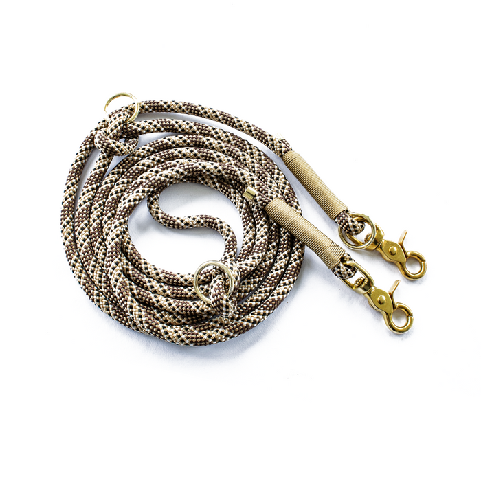 Hundeleine Muddy Buddy Tierluxe PPM Seil Handgefertig