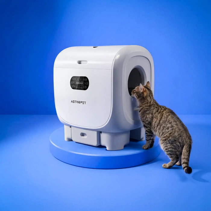 Jupiter Pro - XXL Selbstreinigende Katzentoilette
