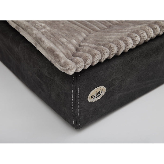 Hundebett KUDDE veganes Wildleder