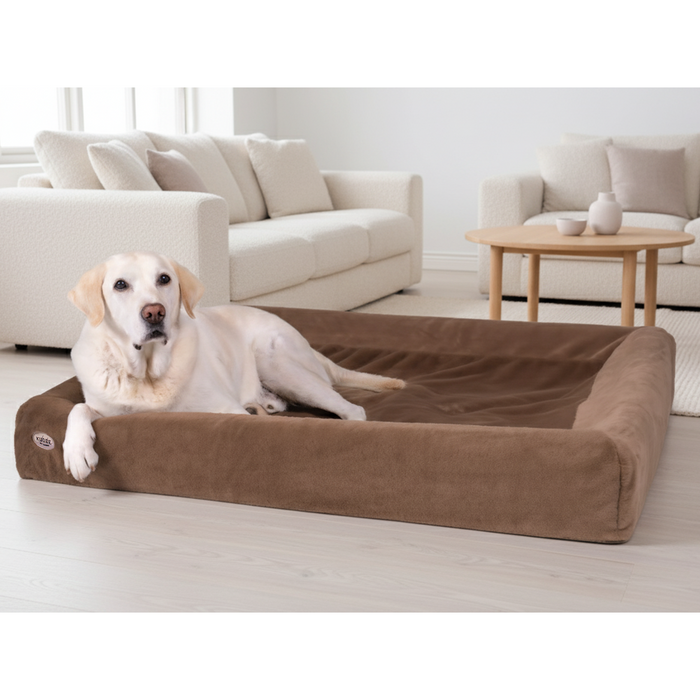Hundebett KUDDE Kuschelfell (vegan)