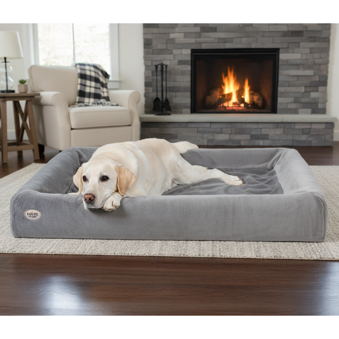Hundebett KUDDE Kuschelfell (vegan)