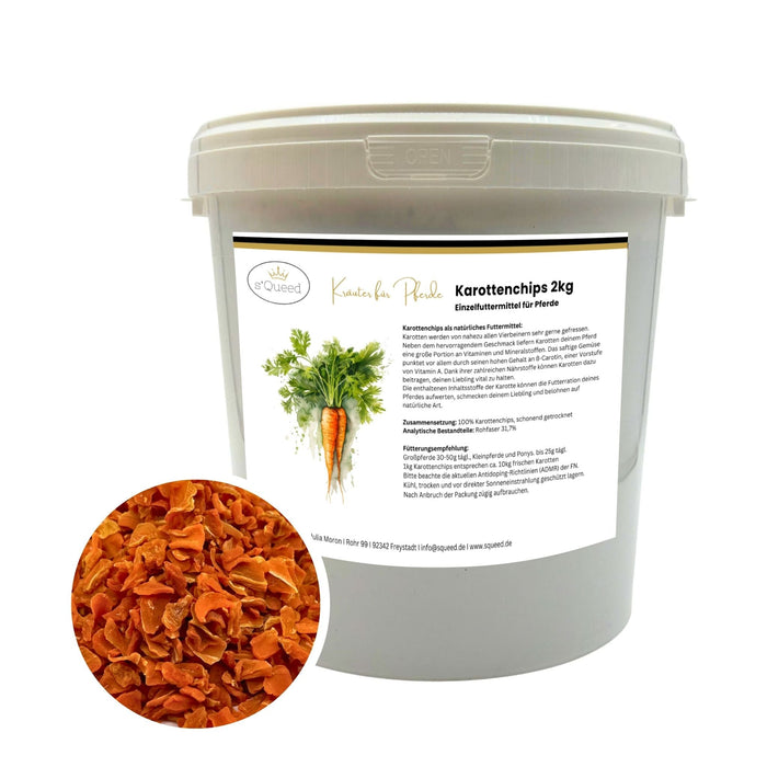 Karottenchips Pferd 2kg