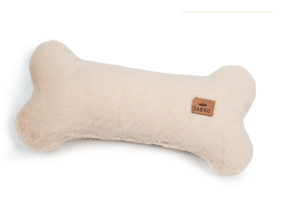 Kissen KUSCHELKNOCHEN Kuschelfell (vegan)