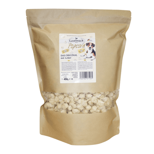 LandSnack Dog Popcorn XXL-Pack 450g.