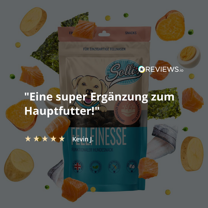 Fellfinesse Fellpflegepulver - Für Haut & glänzendes Fell