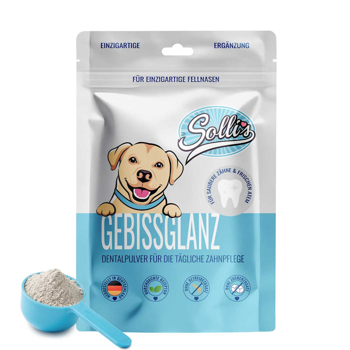 Dentalpulver Gebissglanz - Für Zahnpflege & frischen Atem