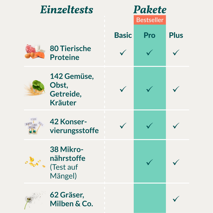 vetevo Allergietest Pro Katze
