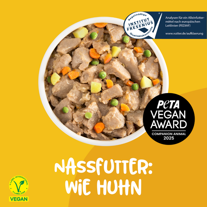 Vutter! Nassfutter: Wie Huhn