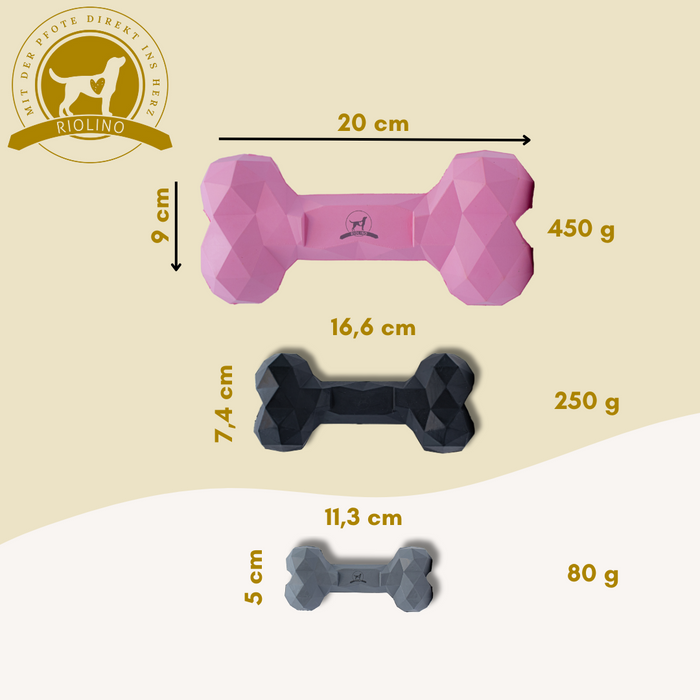 Diamond Bone Hot Pink