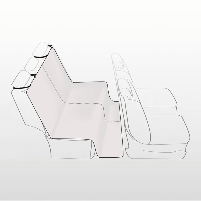 Auto-Schondecke, teilbar, beige