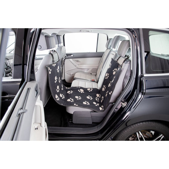 Auto-Schondecke, schmal, mit hohen Seitenteilen, schwarz/beige