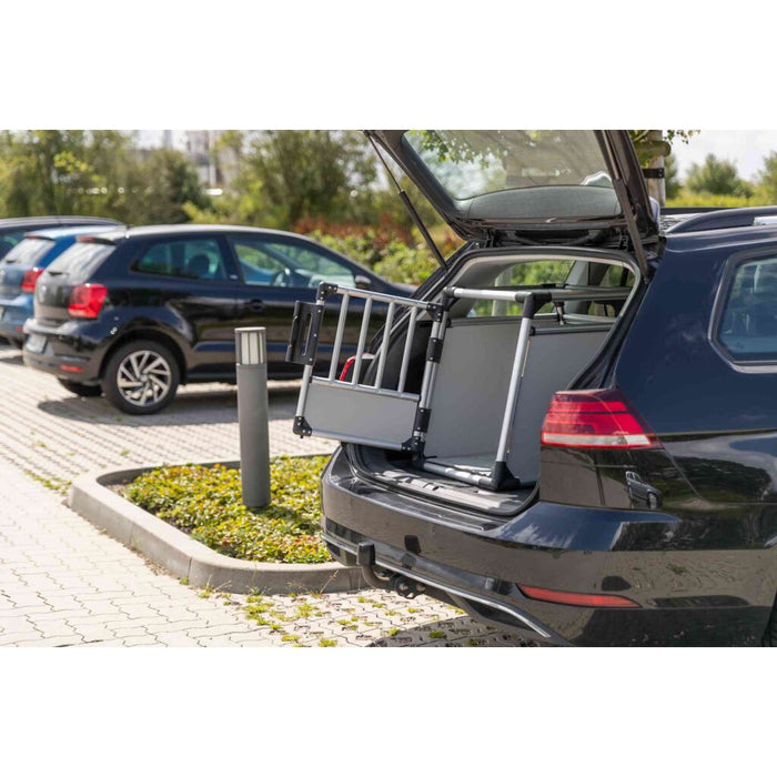 Transportbox, Aluminium, hellgrau/silber