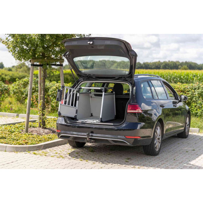 Transportbox, Aluminium, hellgrau/silber