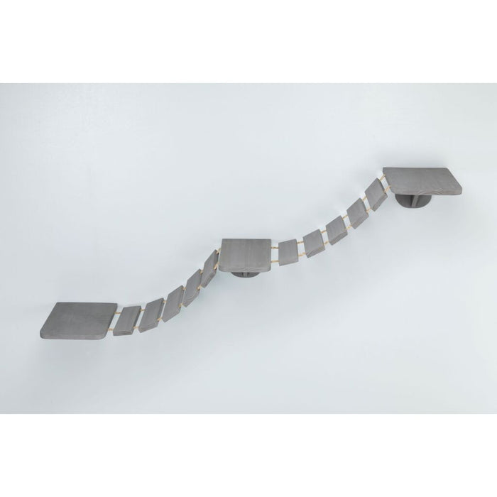 Kletterleiter zur Wandmontage, taupe