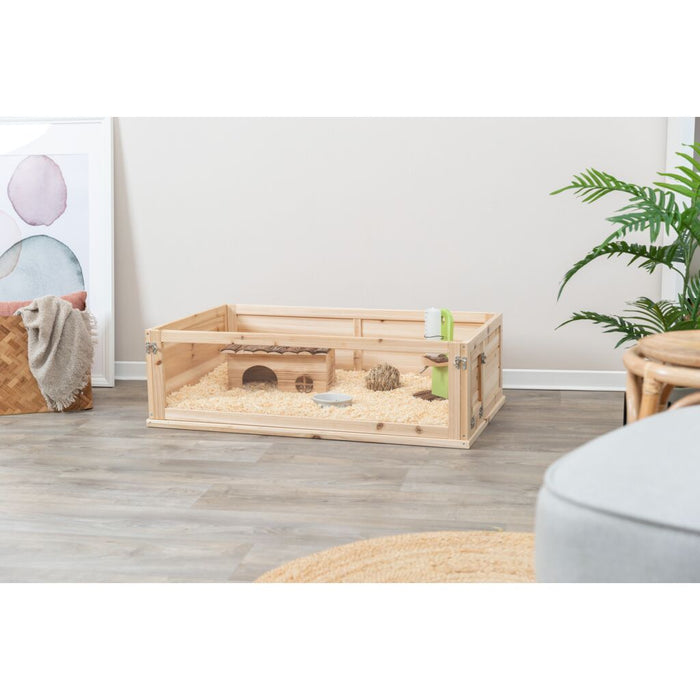 Indoor Gehege, Meerschw., Holz/Kunsstoff