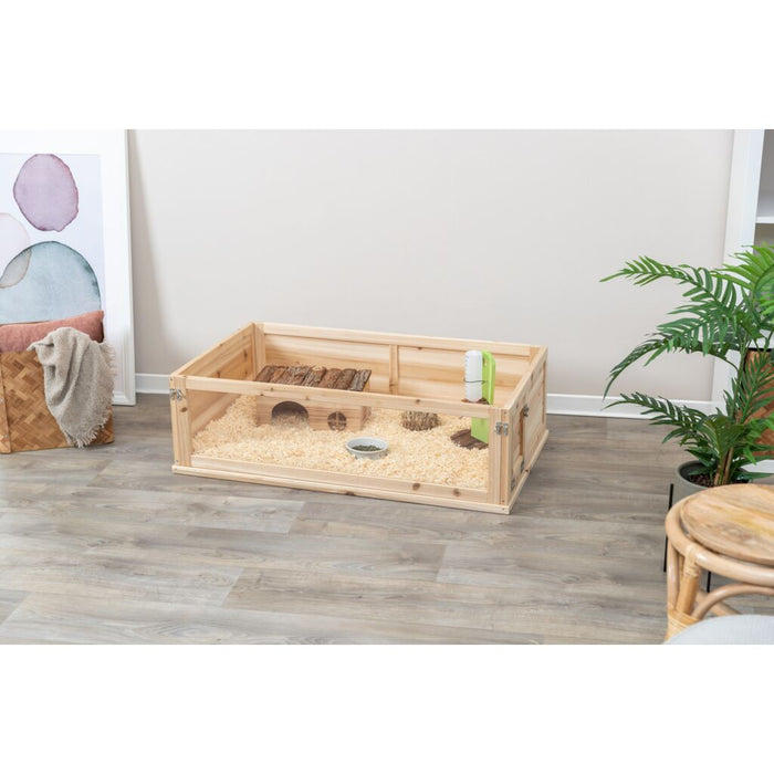 Indoor Gehege, Meerschw., Holz/Kunsstoff
