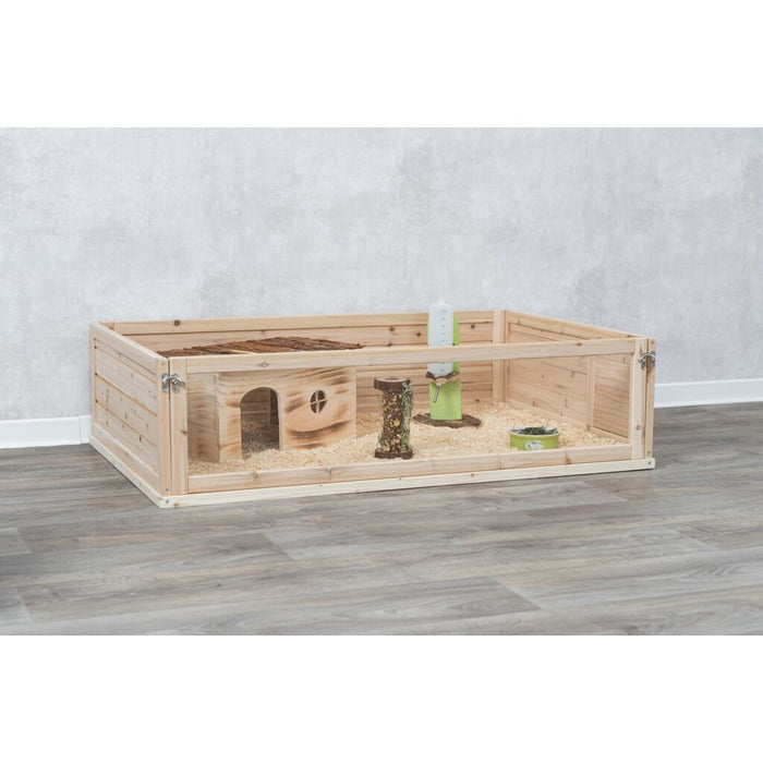 Indoor Gehege, Meerschw., Holz/Kunsstoff