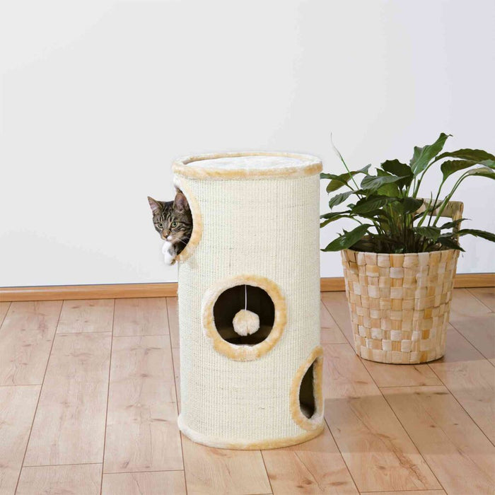 Cat Tower Samuel, natur/beige