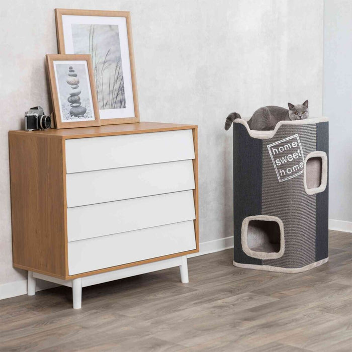 Cat Tower Jorge, anthrazit/lichtgrau/grau