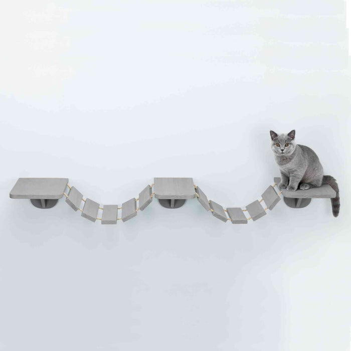 Kletterleiter zur Wandmontage, taupe