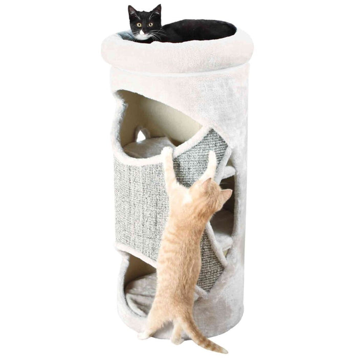 Cat Tower Gracia, lichtgrau/grau-meliert