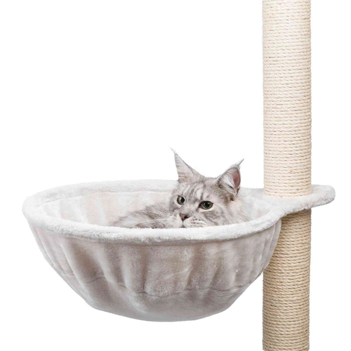 Kuschelsack XXL f Kratzbäume, extra-strong, Plüsch, lichtgrau