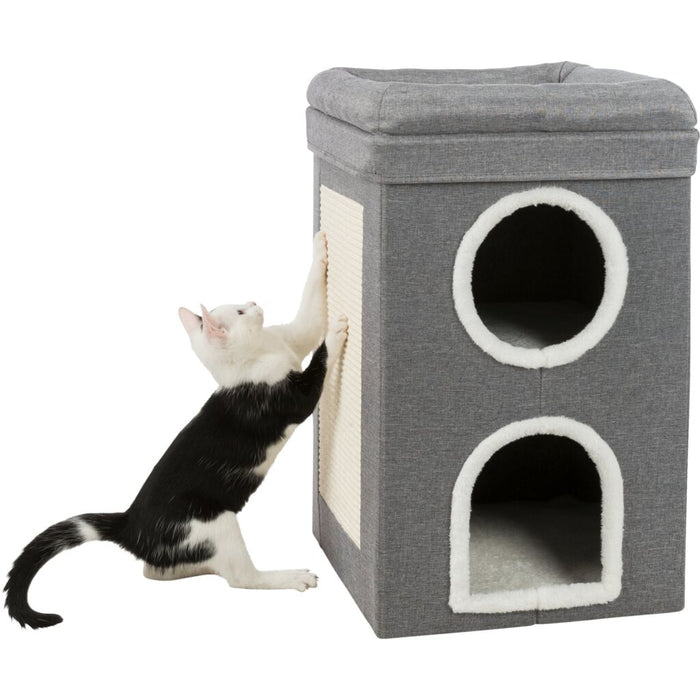 Cat Tower Saul, grau