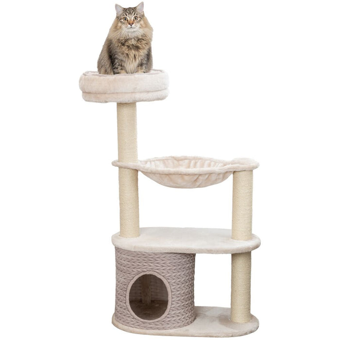 Kratzbaum Livia, lichtgrau/sand