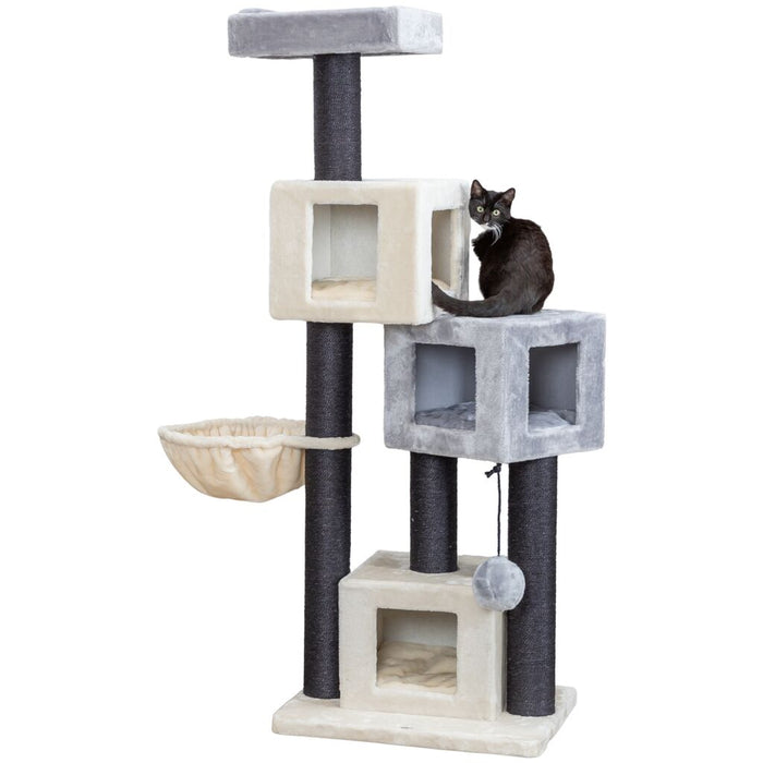 Kratzbaum Enzo, creme/grau/schwarz
