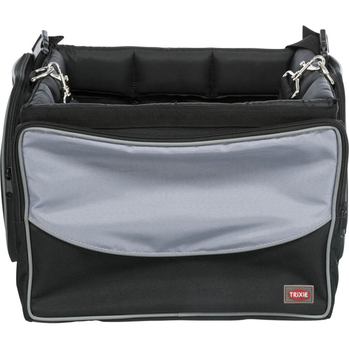 Front-Box für Fahrräder, schwarz/grau