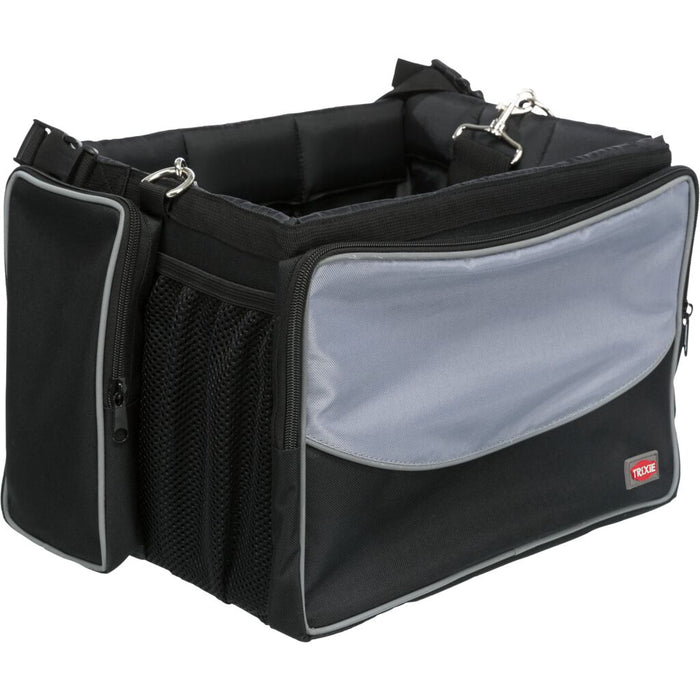 Front-Box für Fahrräder, schwarz/grau
