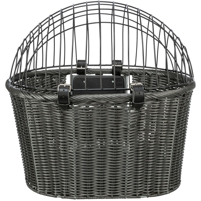 Front-Fahrradkorb, anthrazit