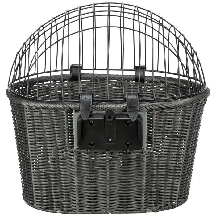 Front-Fahrradkorb, anthrazit