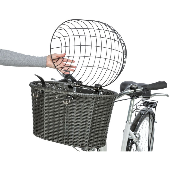 Front-Fahrradkorb, anthrazit