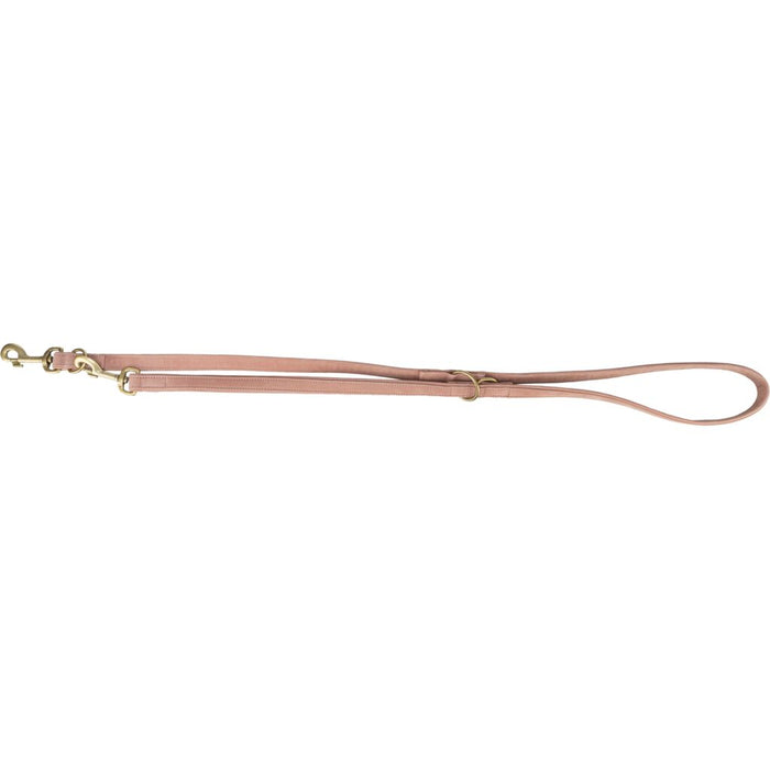 Pure V-Leine, Leder, rosa