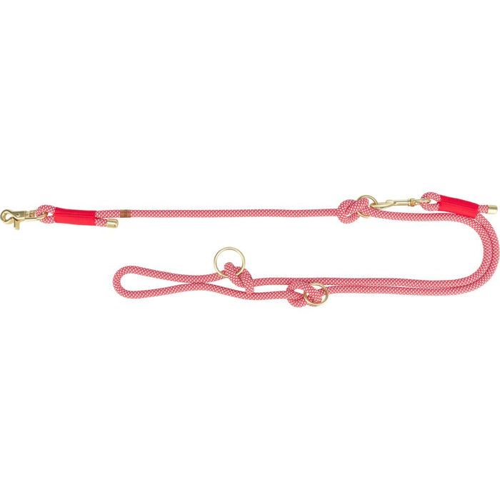 Soft Rope V-Leine, rot/creme