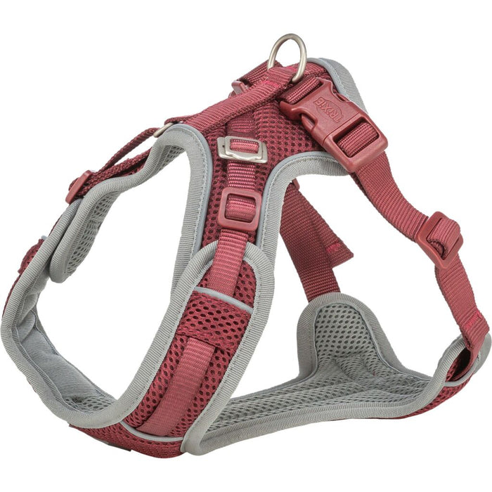 Premium FlexMesh Geschirr, wide fit, sangria