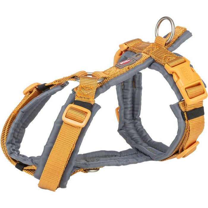Premium Trekking Geschirr, curry/grafit