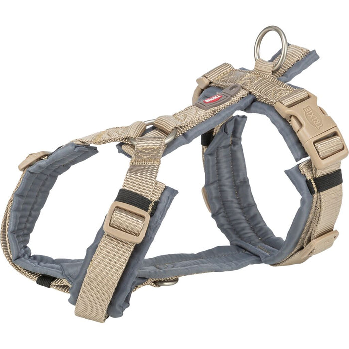 Premium Trekking Geschirr, sand/grafit