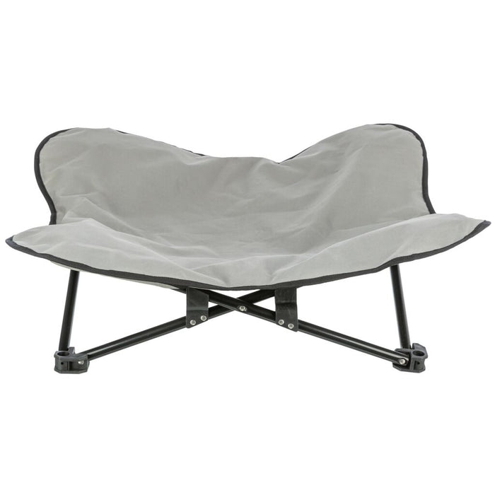 Camping-Bett für Hunde, beige/schwarz