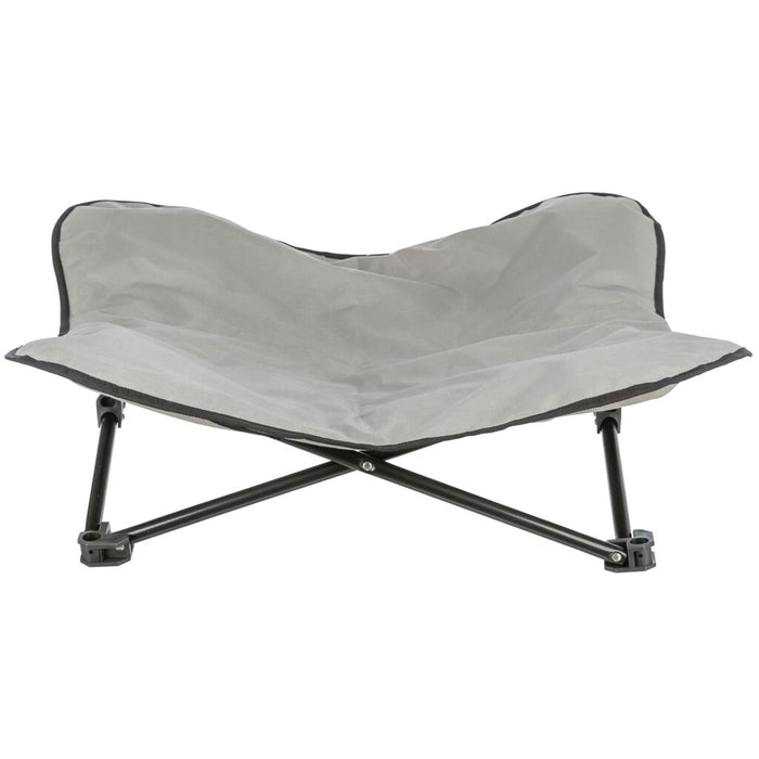 Camping-Bett für Hunde, beige/schwarz