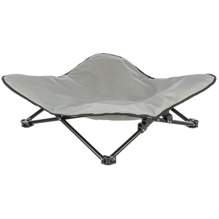 Camping-Bett für Hunde, beige/schwarz