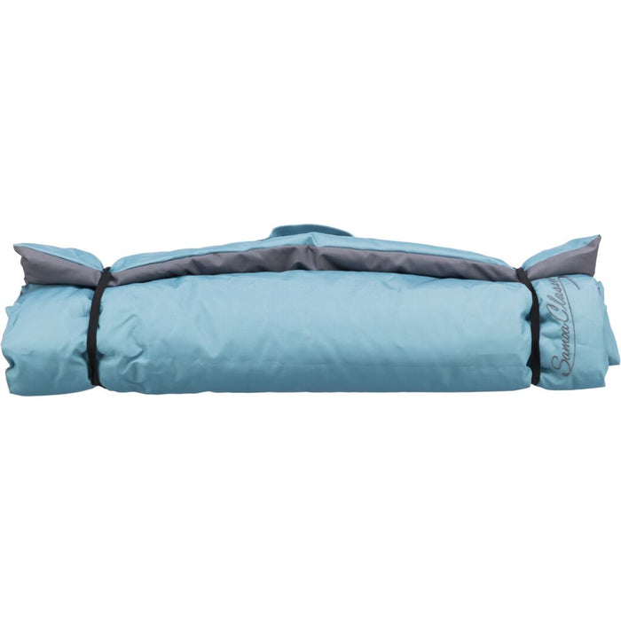 Reisedecke Samoa Classic, eisblau/grau