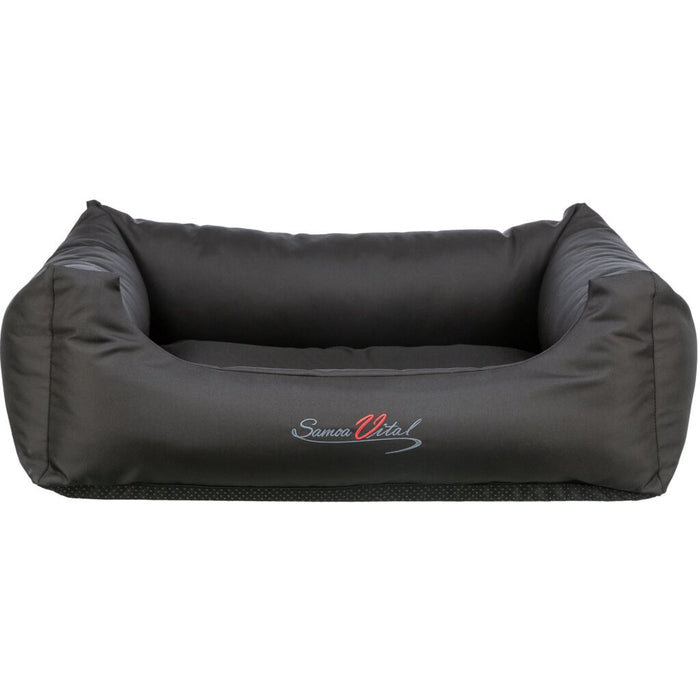 Bett Samoa Vital, eckig, schwarz